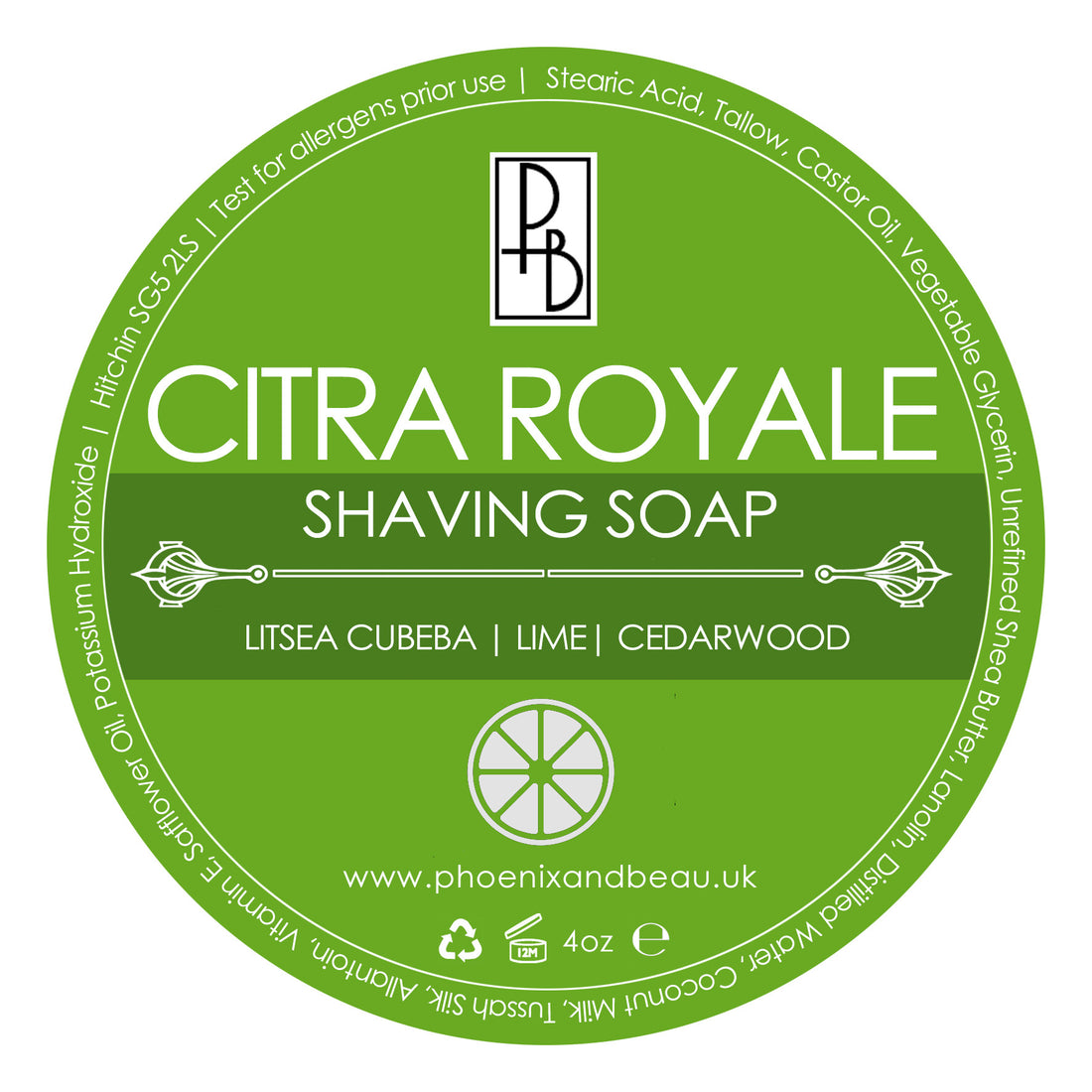 Citra Royale Shaving Soap