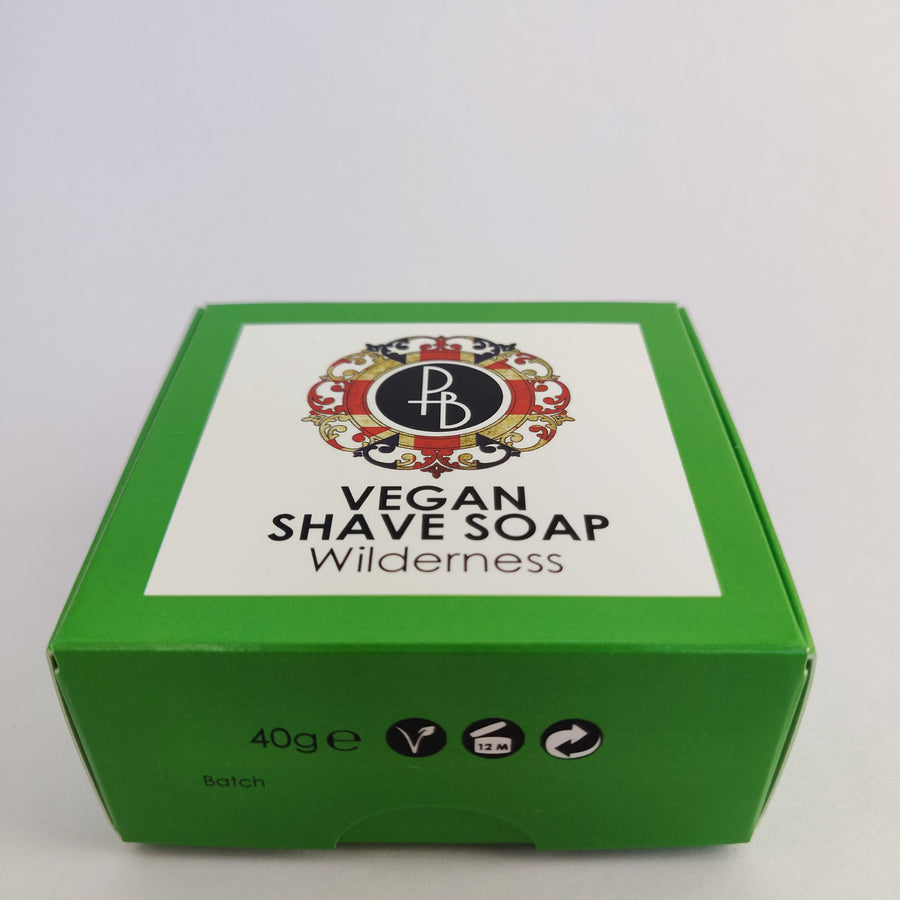 Wilderness Vegan Shaving Soap (40g)