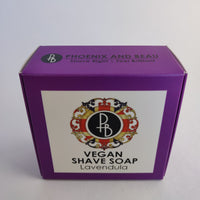 Lavandula Vegan Shaving Soap (40g)