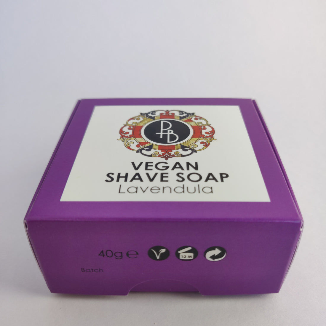 Lavandula Vegan Shaving Soap (40g)