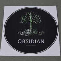 Obsidian Vinyl Sticker