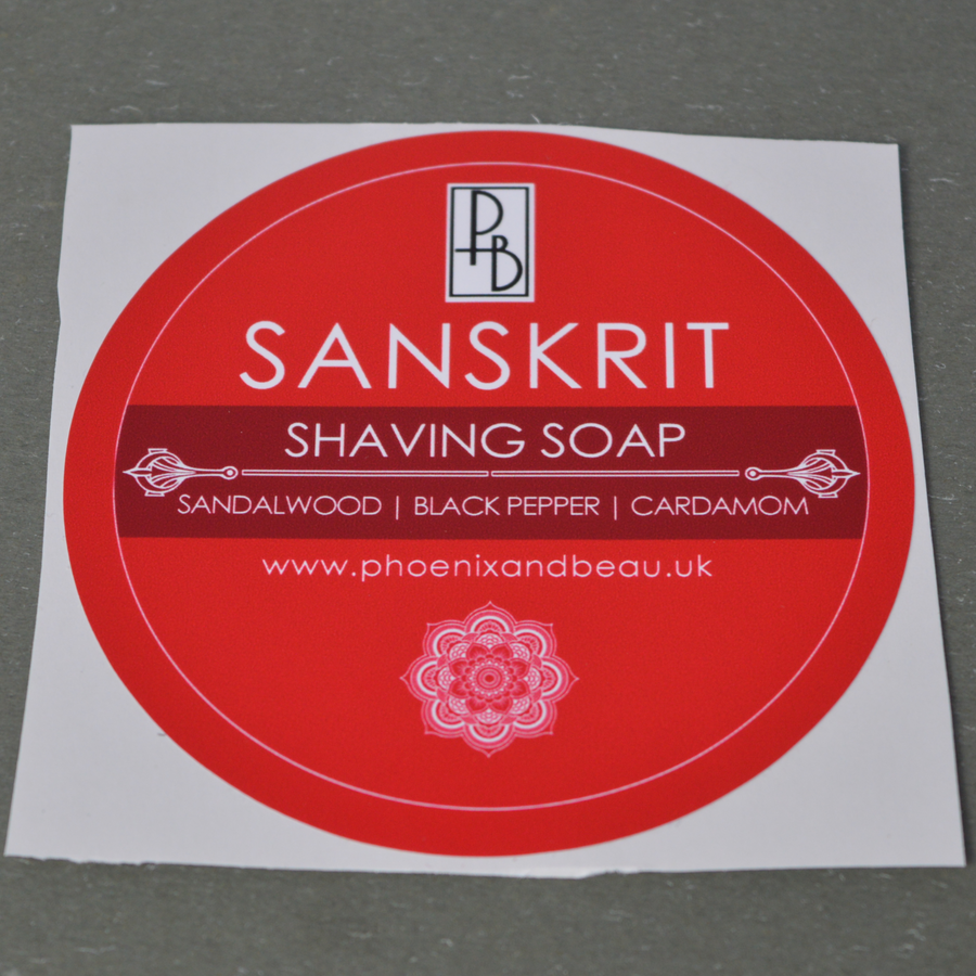 Sanskrit Vinyl Sticker